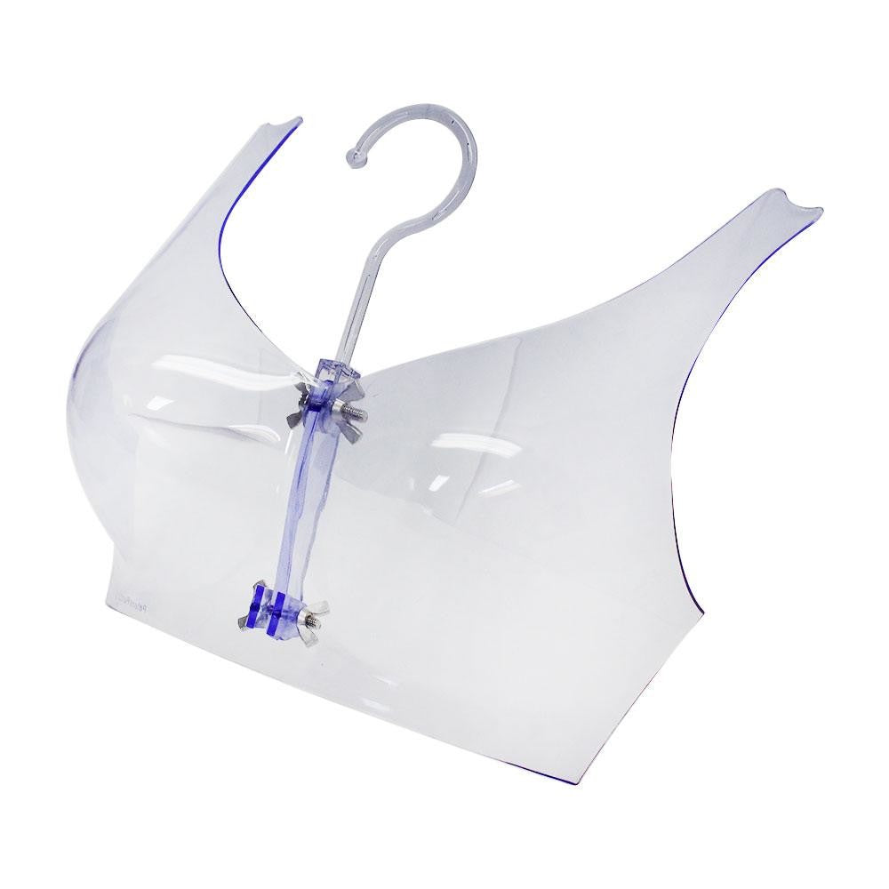 Free Standing Clear Plastic Bra Form Bikini Lingerie Display Adjustable  Stand