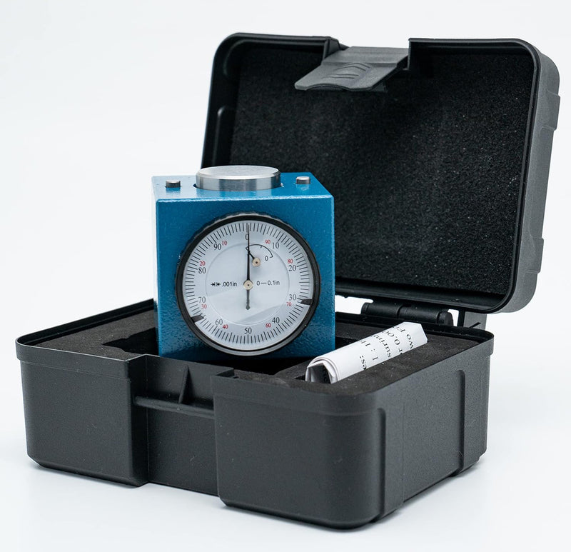 Magnetic Z Axis Dial Setter .0004" Accuracy Gage Offset Pre Tool CNC with Storage Case