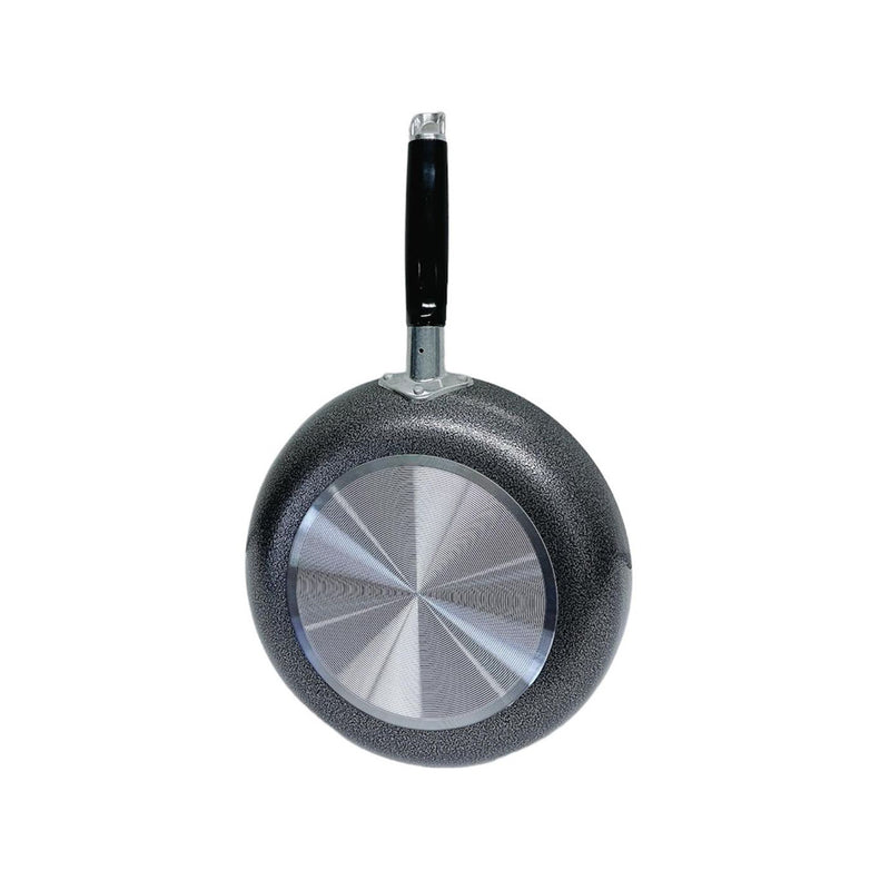 12" Nonstick Fry Pan W/ Lid Deep Frying Pan With Handle,Skillet,Dishwasher Safe