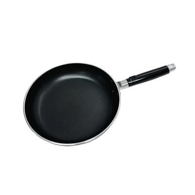 12" Nonstick Fry Pan W/ Lid Deep Frying Pan With Handle,Skillet,Dishwasher Safe