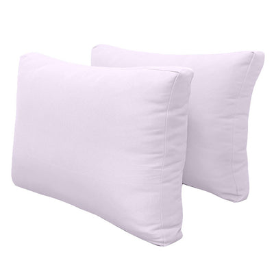 Model-2 QUEEN SIZE Bolster & Back Pillow Cushion Outdoor SLIP COVER ONLY