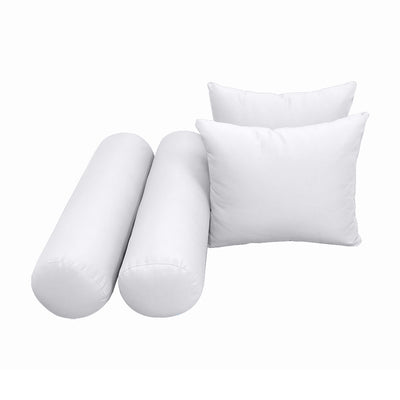 Model-4 QUEEN SIZE Bolster & Back Pillow Cushion Outdoor SLIP COVER ONLY