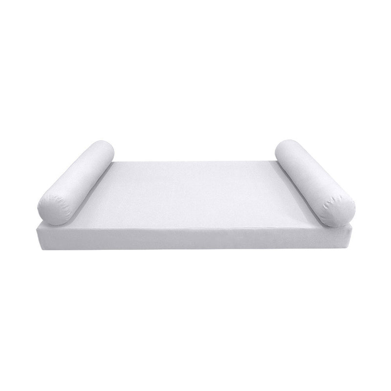 Model-5 QUEEN SIZE Outdoor Daybed Mattress Bolster Cushion Cover Complete Set