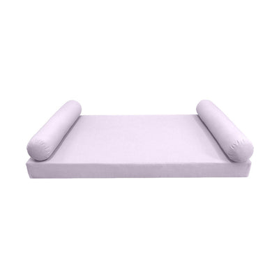 Model-5 QUEEN SIZE Outdoor Daybed Mattress Bolster Cushion Cover Complete Set