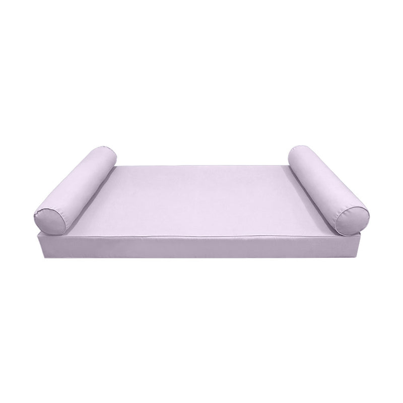 Model-5 QUEEN SIZE Outdoor Daybed Mattress Bolster Cushion Cover Complete Set