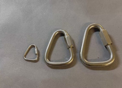 Delta Quick Links Stainless Steel T316 Triangle Carabiner