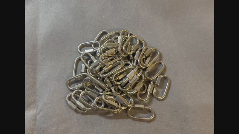 5 PC 5/16" Stainless Steel Quick Link Chain Rigging Marine 1,760 LBS