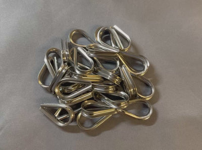 Stainless Steel 316 Light Duty Wire Rope Thimble Marine Rigging