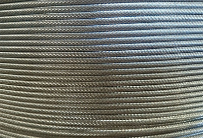 1/4" Stainless Steel 316 Wire Rope 500ft, T316 Steel Wire Cable, Deck Railing 7x19 Strands Construction, 4,900LBS Breaking Strength for Stair Handrail Clothesline