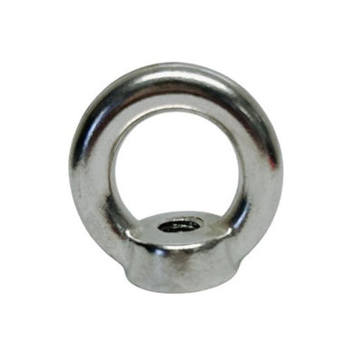 Din 582 Eye Nut Stainless Steel 316 Metric Thread 10 mm 500 LBS WLL