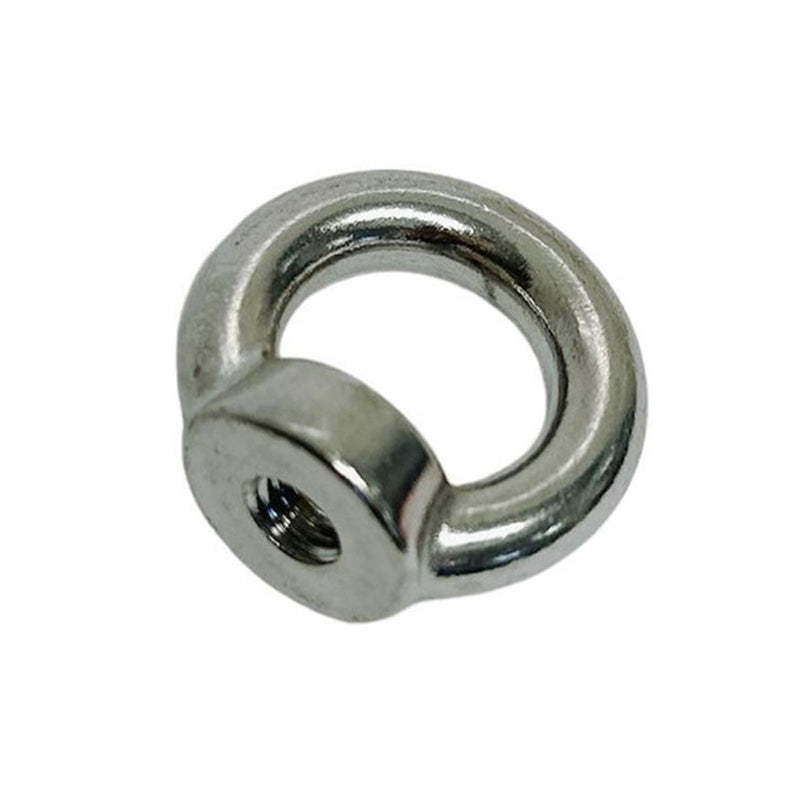 Din 582 Eye Nut Stainless Steel 316 Metric Thread 22 mm 3000 LBS Capacity