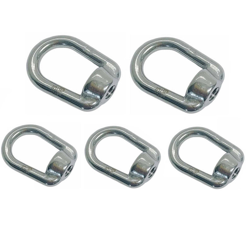 5 PC Stainless Steel SS 316 Eye Nut Tap Thread 5/16" (UNC) Marine 700 LBS