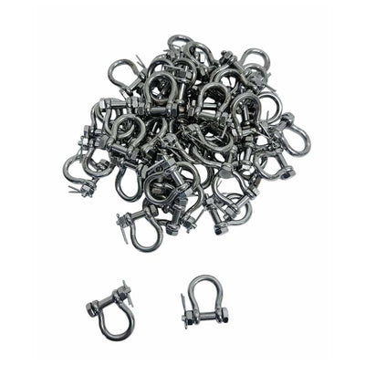 Marine Grade T316Stainless Steel Bow Shackle Anchor Shackle with Cotter Pin Lock