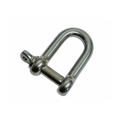 316 Stainless Steel 1/2" D-Shackle D Paracord Anchor Rigging Marine Boat 1 Pc