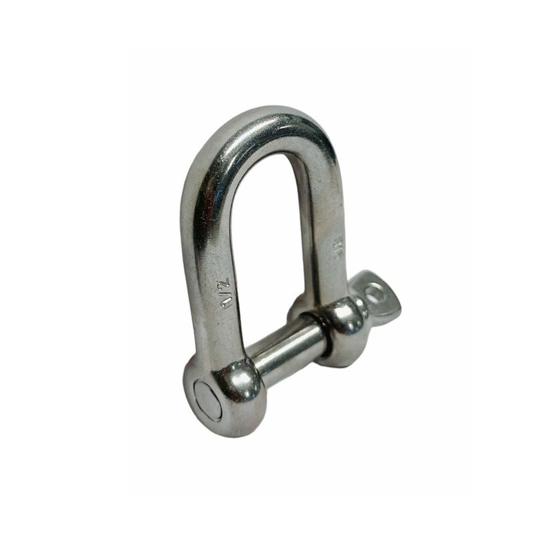 316 Stainless Steel 1/2" D-Shackle D Paracord Anchor Rigging Marine Boat 1 Pc