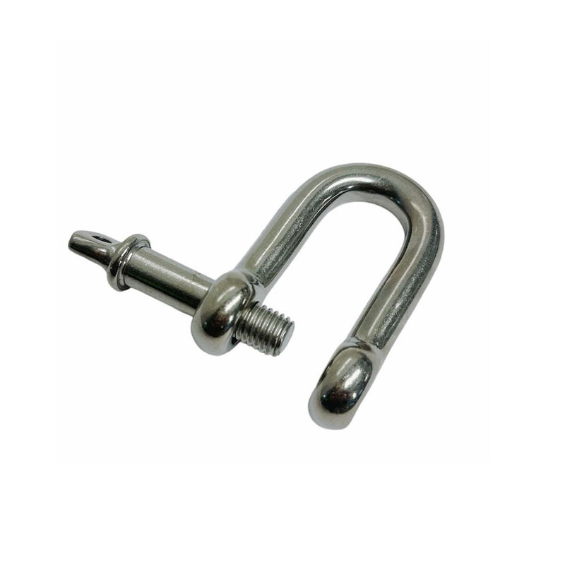 316 Stainless Steel 1/2" D-Shackle D Paracord Anchor Rigging Marine Boat 1 Pc