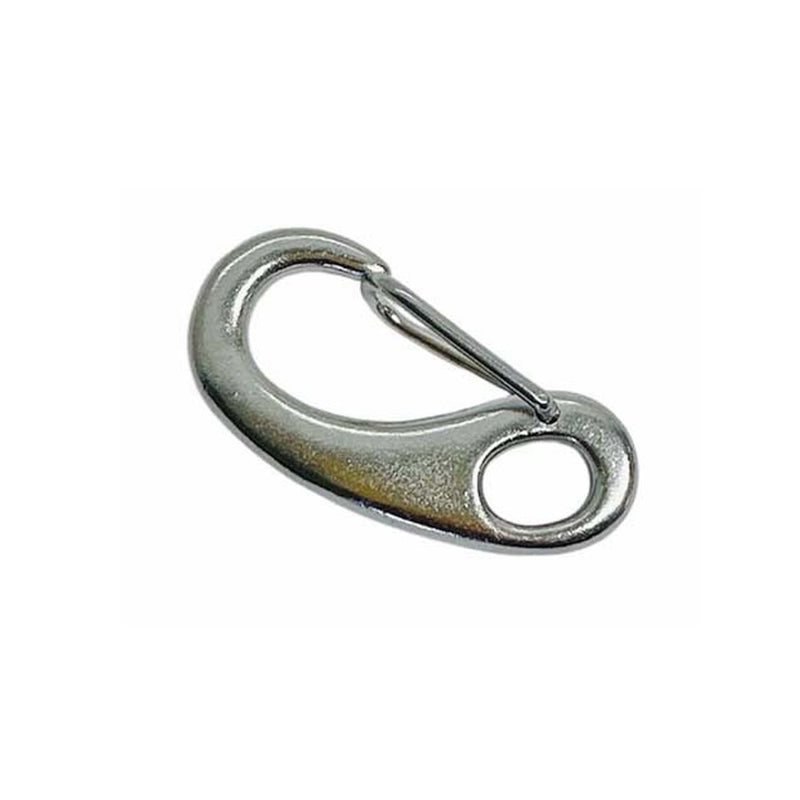 Stainless Steel 316 Gate Snap Hook Carabiner For Boat Rigging