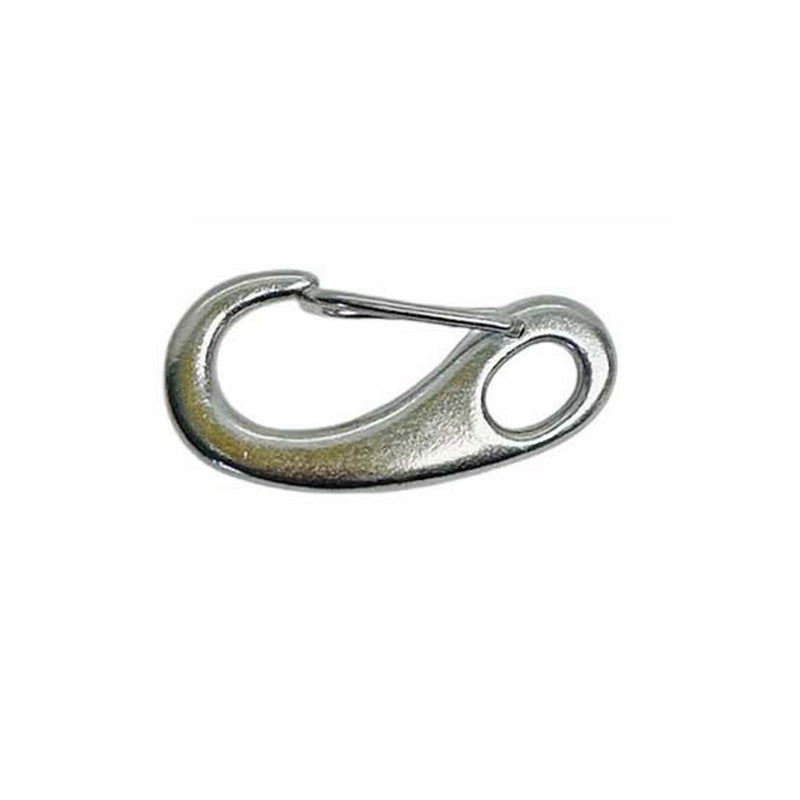 Stainless Steel 316 Gate Snap Hook Carabiner For Boat Rigging