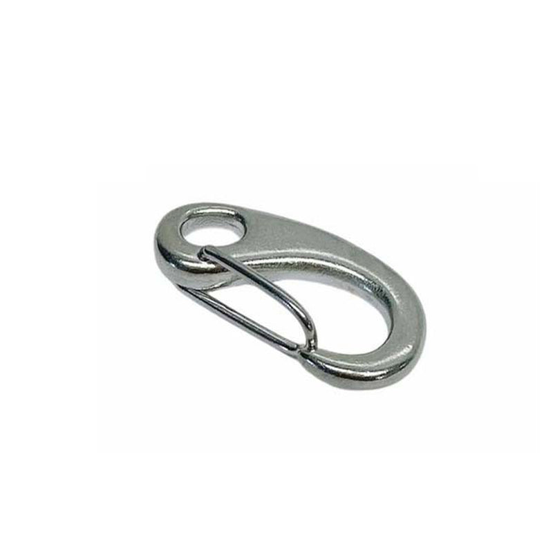 Stainless Steel 316 Gate Snap Hook Carabiner For Boat Rigging