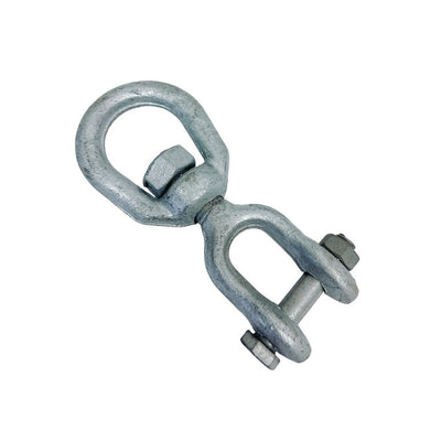 Galvanized JAW to EYE Boat Marine Swivels Mooring Jaw Eye Swivels