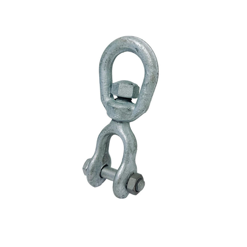 3/8" Jaw & Eye Swivel Marine Mooring Galvanized 2250 LBS WLL FREE SHIPPING