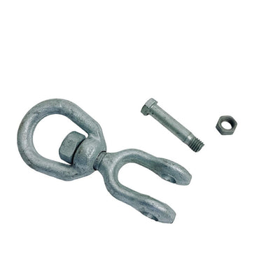 Galvanized JAW to EYE Boat Marine Swivels Mooring Jaw Eye Swivels