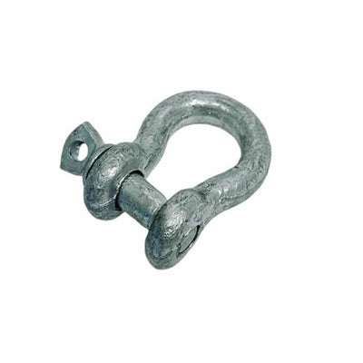 Screw Pin Anchor D Ring Shackle Galvanized Steel Drop Forged