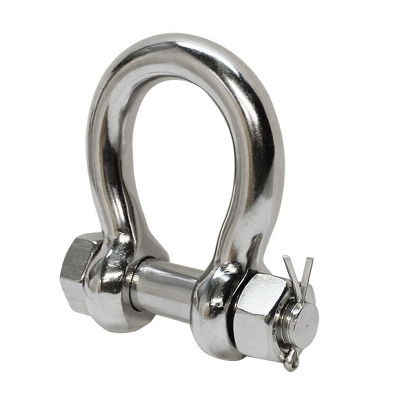 2 Ton 5/8" Stainless Steel 316 Bolt Pin Bow Anchor Shackle 4000 LB Marine Rigging