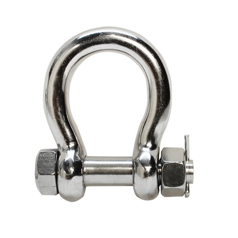 2 Ton 5/8" Stainless Steel 316 Bolt Pin Bow Anchor Shackle 4000 LB Marine Rigging