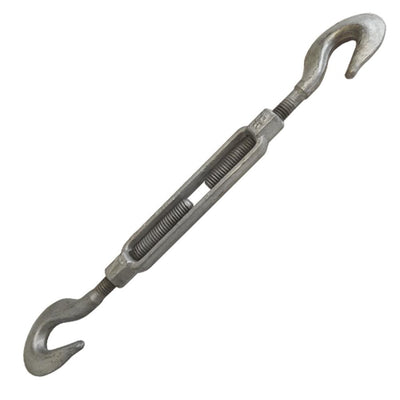 TURNBUCKLES - GALVANIZED, DROP FORGED CARBON STEEL