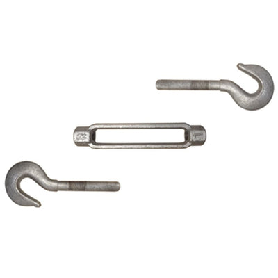 TURNBUCKLES - GALVANIZED, DROP FORGED CARBON STEEL