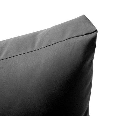 24 x 26 x 6 Knife Edge Medium Outdoor Deep Seat Back Rest Bolster Cover ONLY-AD003