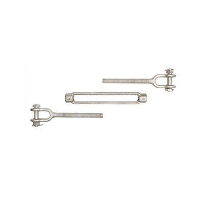 TURNBUCKLES - GALVANIZED, DROP FORGED CARBON STEEL