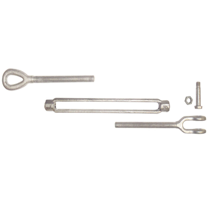 TURNBUCKLES - GALVANIZED, DROP FORGED CARBON STEEL