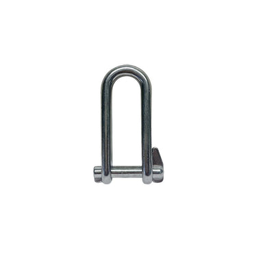 Marine Boat 1/4" Halyard Key Shackle Captive Pin 750 Lb WLL Stainless Steel T316