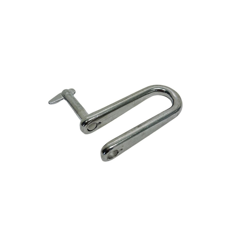 Marine Boat 1/4" Halyard Key Shackle Captive Pin 750 Lb WLL Stainless Steel T316