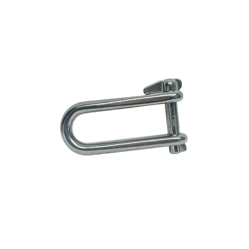 Marine Boat 1/4" Halyard Key Shackle Captive Pin 750 Lb WLL Stainless Steel T316