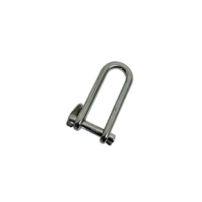 Marine Boat 1/4" Halyard Key Shackle Captive Pin 750 Lb WLL Stainless Steel T316