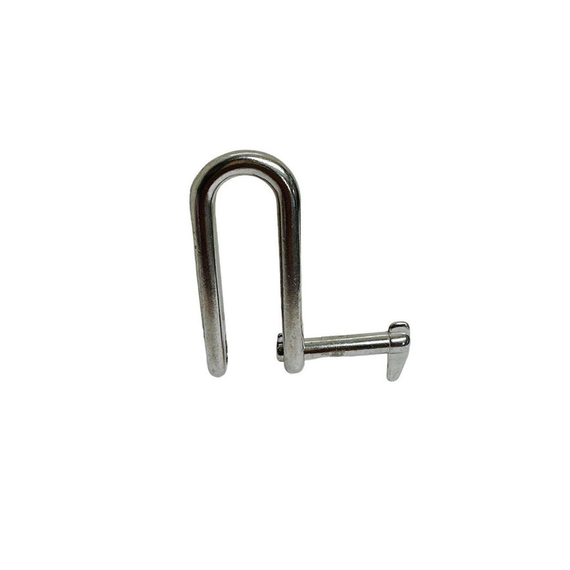 Marine Boat 5/16" Halyard Key Shackle Captive Pin 1350 Lb WLL Stainless Steel