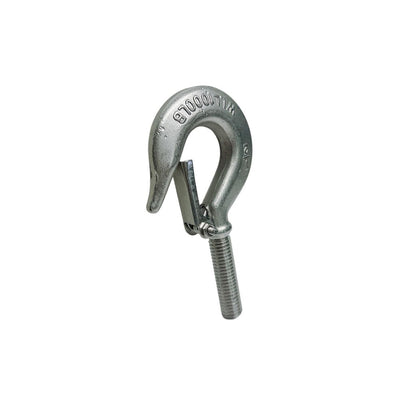 Marine 1/2" Threaded Shank Hook Drop Forged Hook 1,000 Lb WLL Stainless Steel