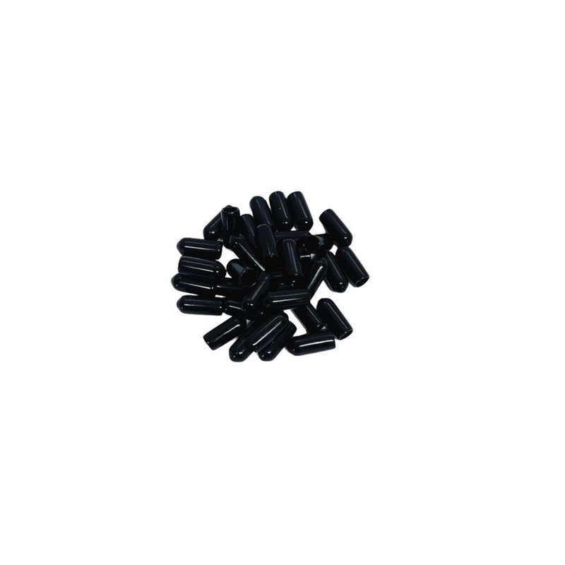 Plastic Push-on End Cap For 1/8" Cable Wire Rope End Cap Cover Protector 100 Pcs