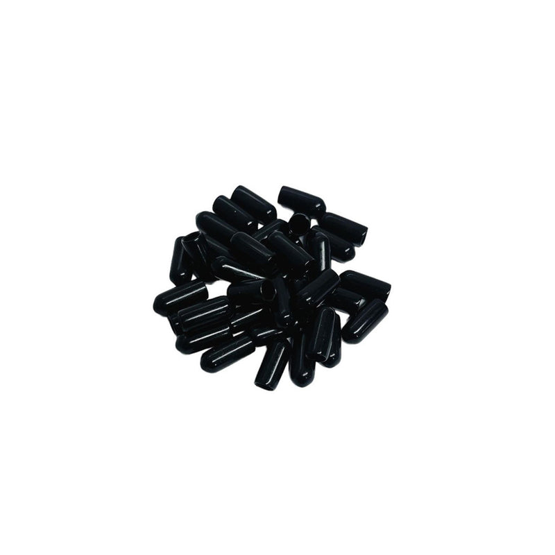 Plastic Push-on End Cap For 1/8" Cable Wire Rope End Cap Cover Protector 100 Pcs