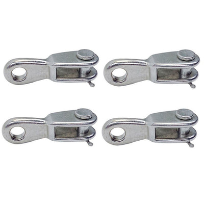 Marine Grade 5/8" Rigging Toggle 3580 Lb WLL Lifting Rigging Stainless Steel 4Pc