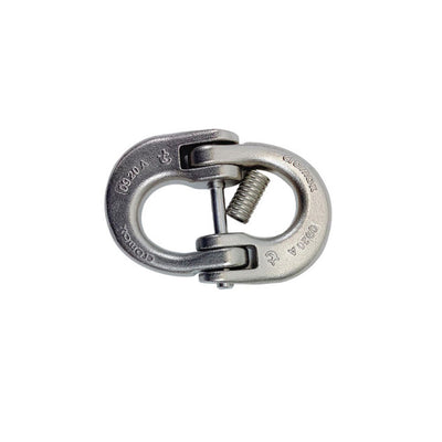 Stainless Steel T318LN 3/8" Hammerlock Coupling Link Connecting Link 5390 Lb WLL