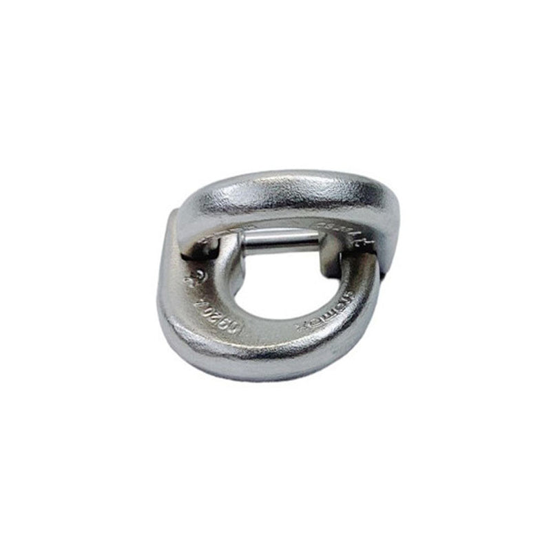 Stainless Steel T318LN 3/8" Hammerlock Coupling Link Connecting Link 5390 Lb WLL