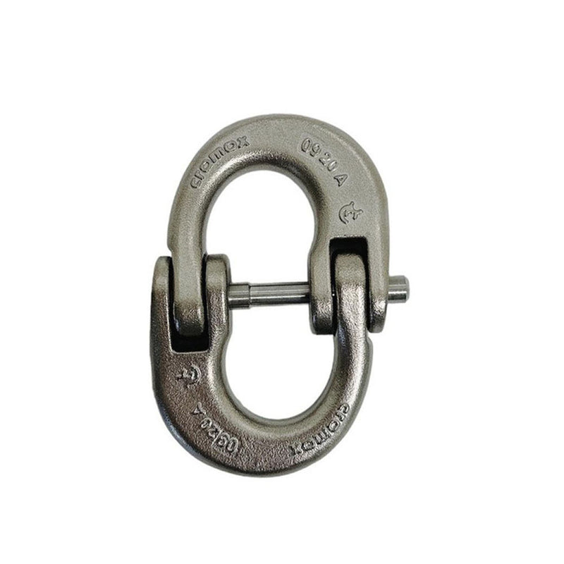 Stainless Steel T318LN 3/8" Hammerlock Coupling Link Connecting Link 5390 Lb WLL