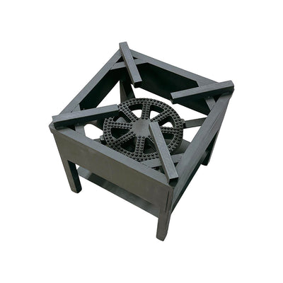 High Pressure Square Propane Stove Burner15", 100,000 BTU for Camping,Tailgating