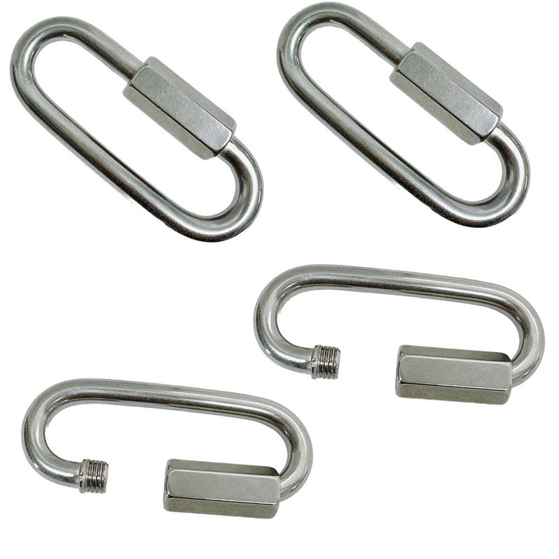 Marine Boat Long Quick LinkConnect Link Stainless Steel T316