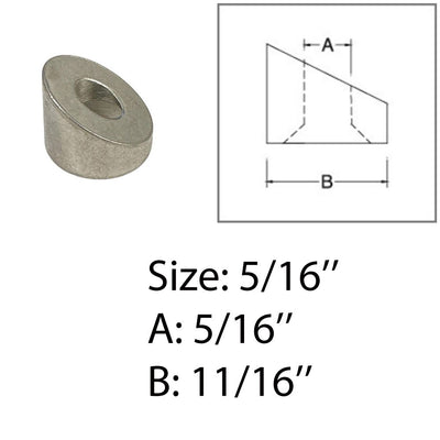 Marine Boat 30 Degree Countersunk Angle Washer Cable Stainless Steel T316