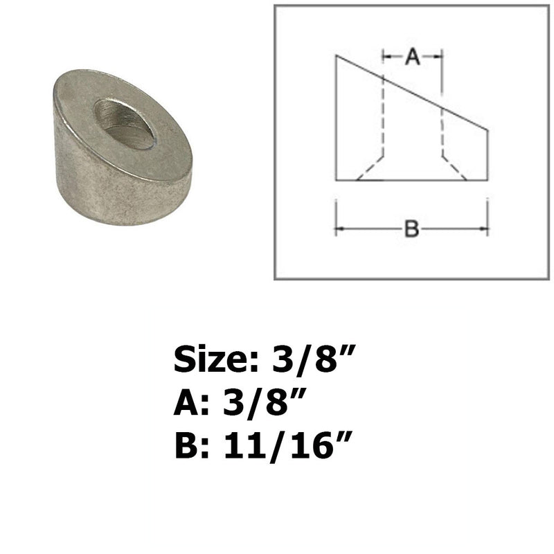 Marine Boat 30 Degree Countersunk Angle Washer Cable Stainless Steel T316